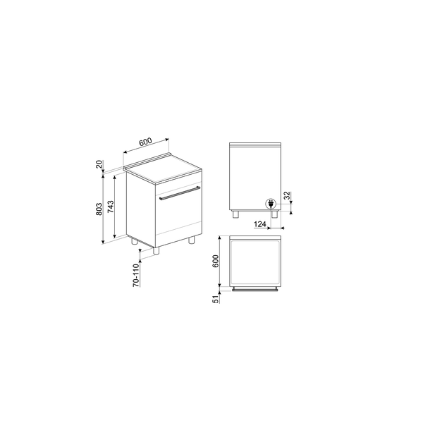 Smeg Concert Induction Cooker