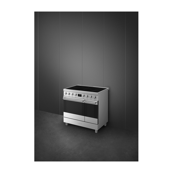 Smeg Pyro Freestanding Induction Range Cooker
