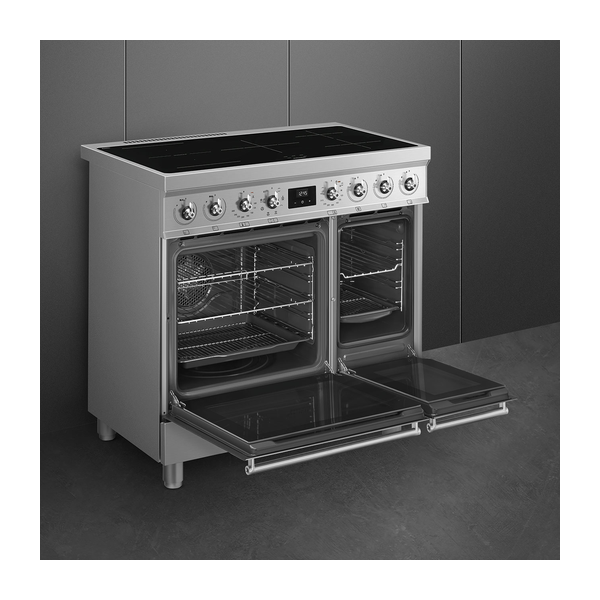 Smeg Pyro Freestanding Induction Range Cooker