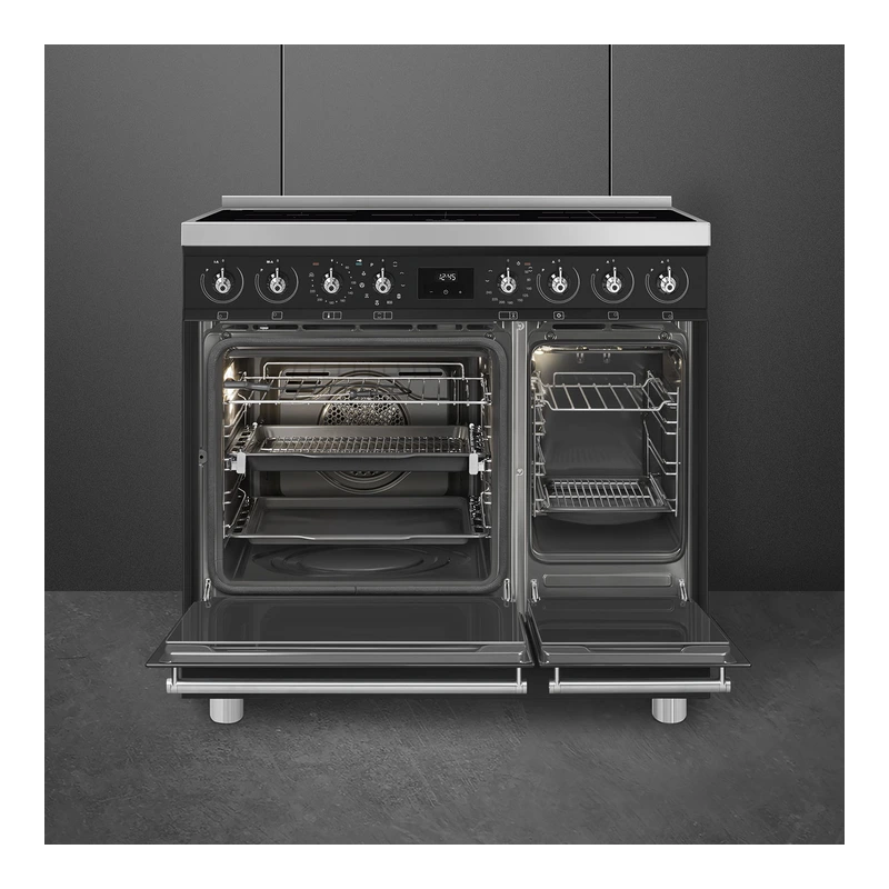 Smeg C92IPMB2 Pyro Freestanding Induction Cooker