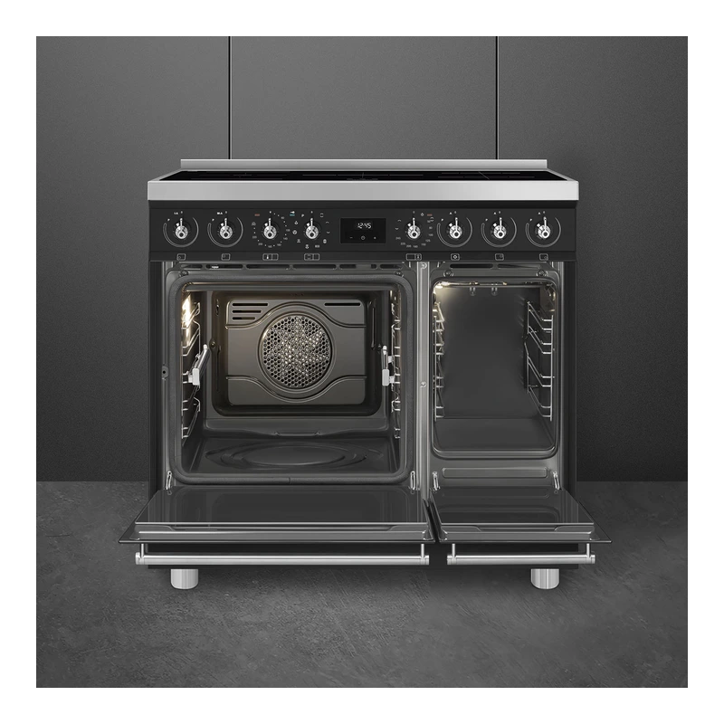 Smeg C92IPMB2 Pyro Freestanding Induction Cooker