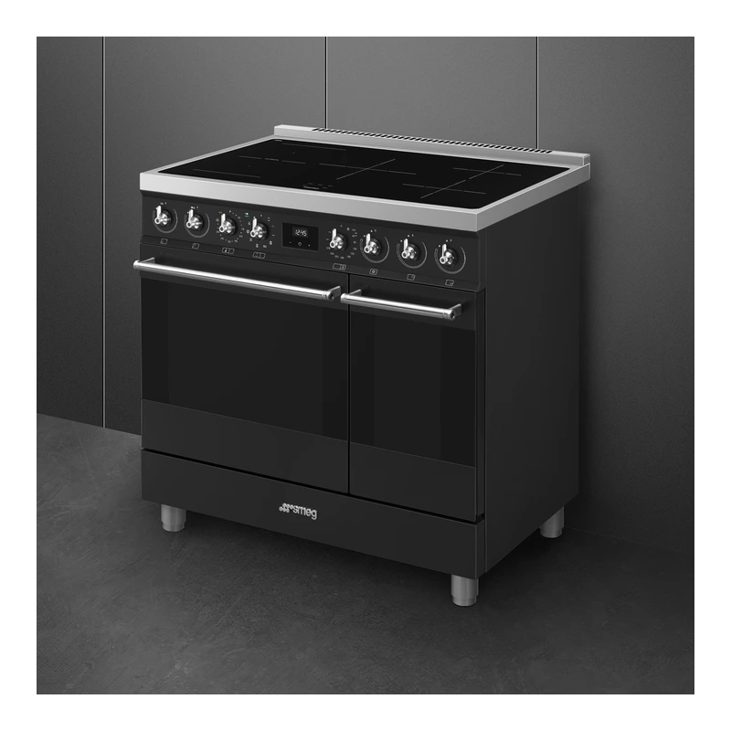 Smeg C92IPMB2 Pyro Freestanding Induction Cooker
