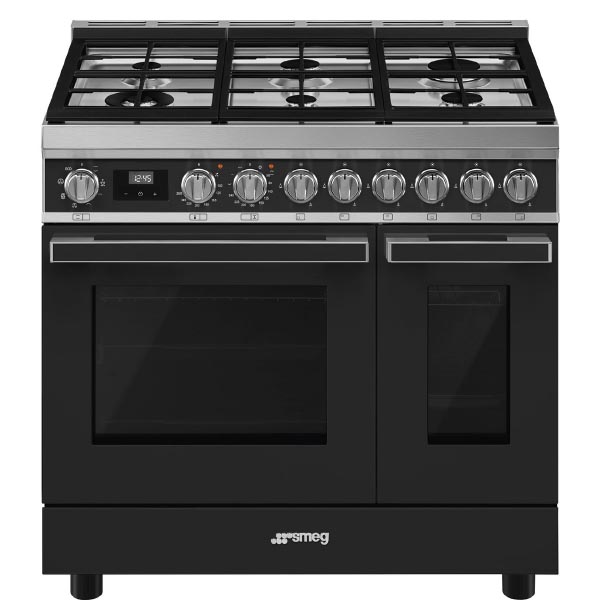 Smeg CPF92GM Portofino Dual Fuel Range Cooker