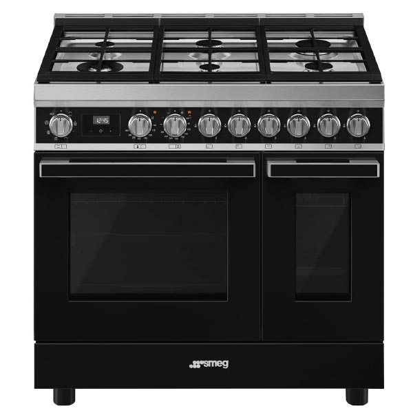 Smeg CPF92GM Portofino Dual Fuel Range Cooker