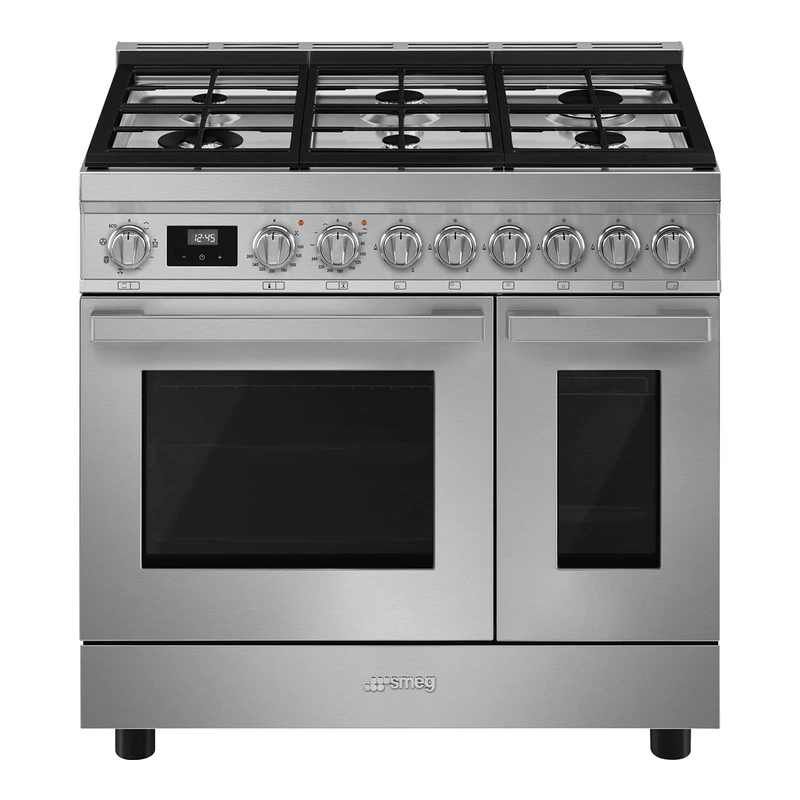 Smeg CPF92GM Portofino Dual Fuel Range Cooker