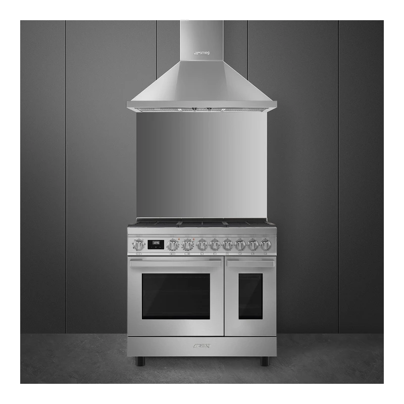 Smeg CPF92GM Portofino Dual Fuel Range Cooker