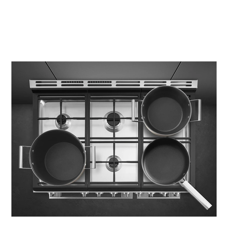 Smeg CPF92GM Portofino Dual Fuel Range Cooker