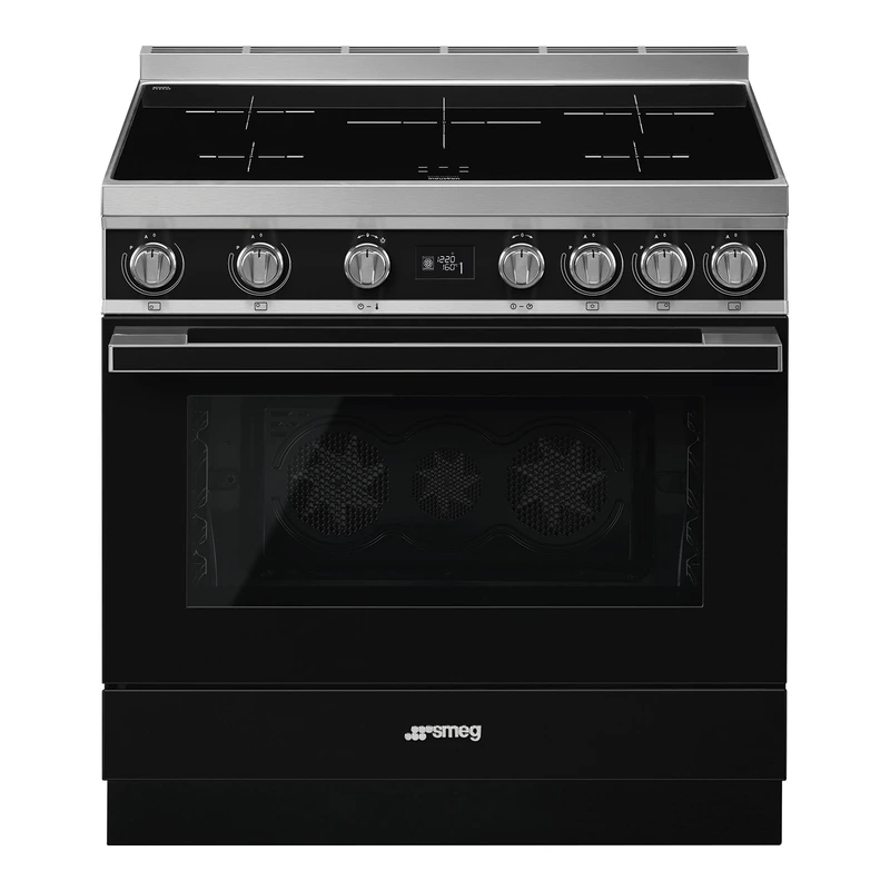 Smeg CPF9IPBL Portofino Induction Range Cooker