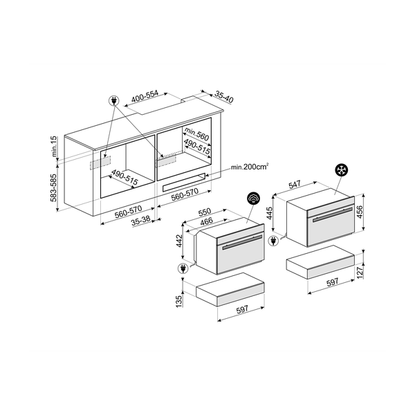 Smeg Dolce Stil Novo Vacuum Drawer