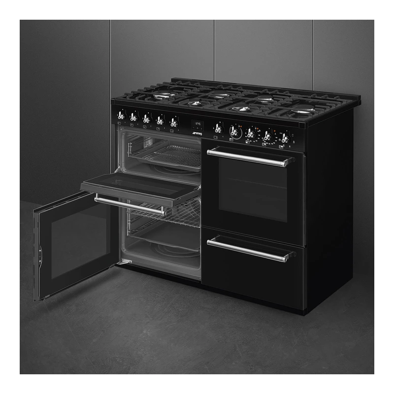 Smeg CX113GMBL Concert Dual Fuel Range Cooker