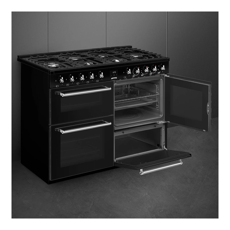 Smeg CX113GMBL Concert Dual Fuel Range Cooker