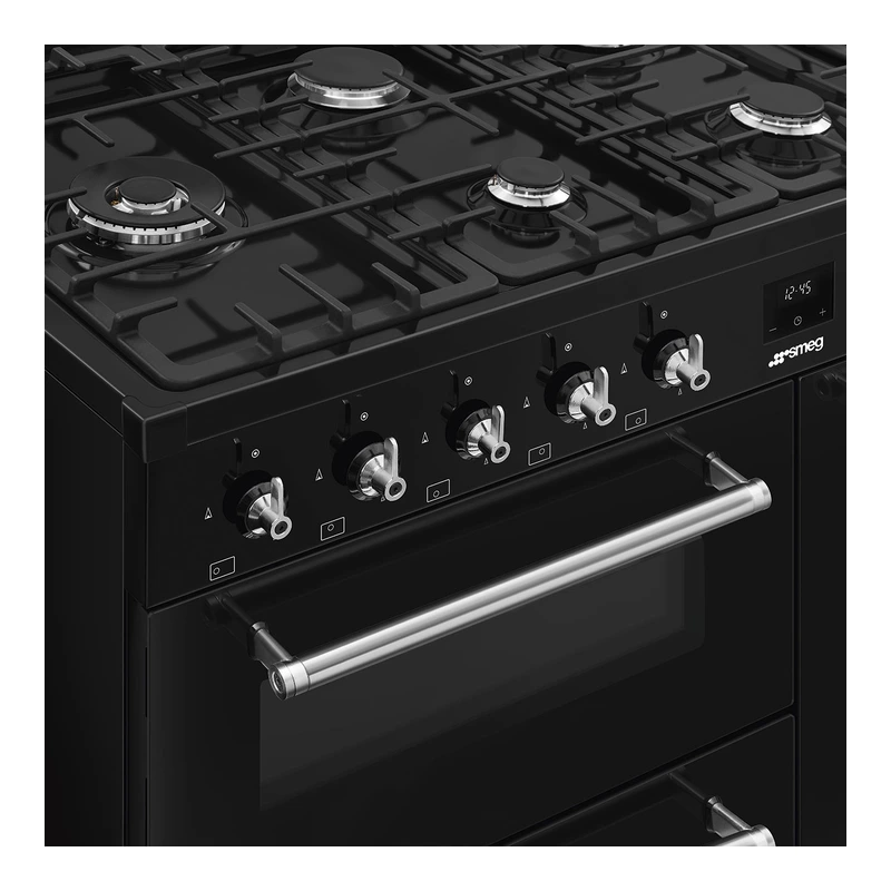 Smeg CX113GMBL Concert Dual Fuel Range Cooker
