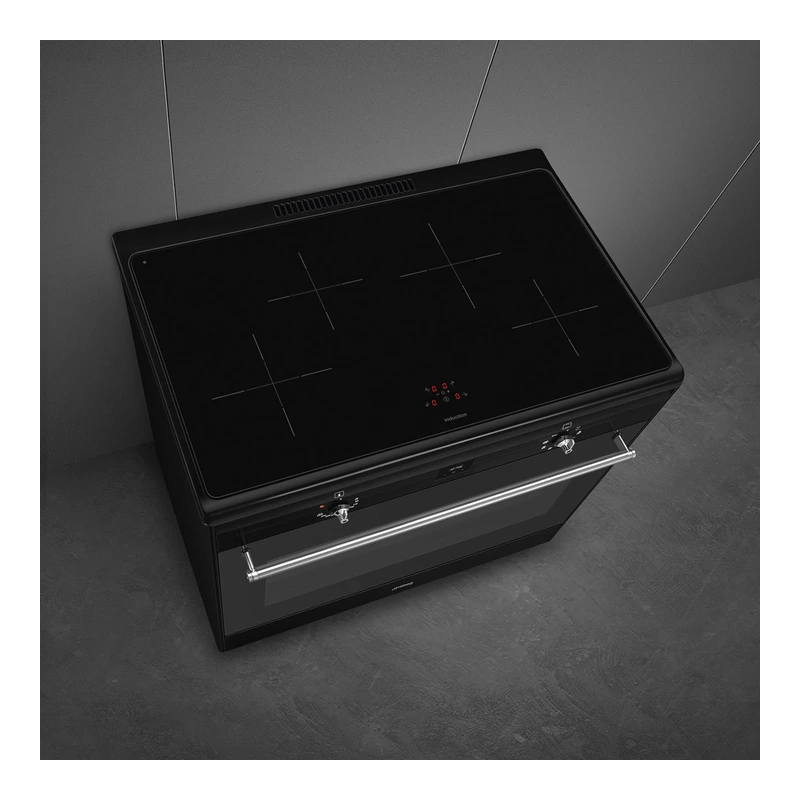 Smeg CX91IMBL Induction Range Cooker