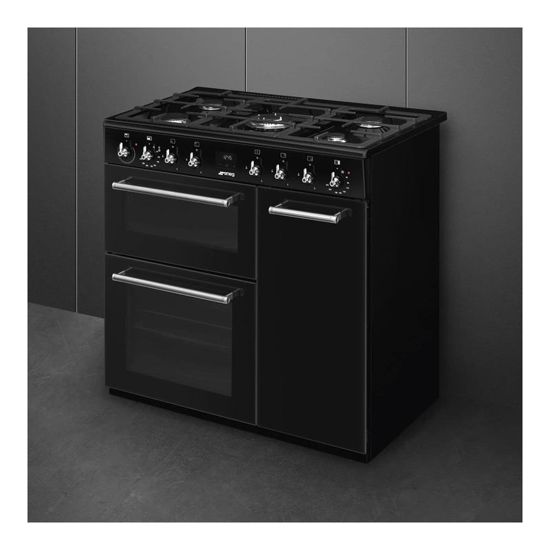 Smeg CX93GMBL Concert Dual Fuel Range Cooker