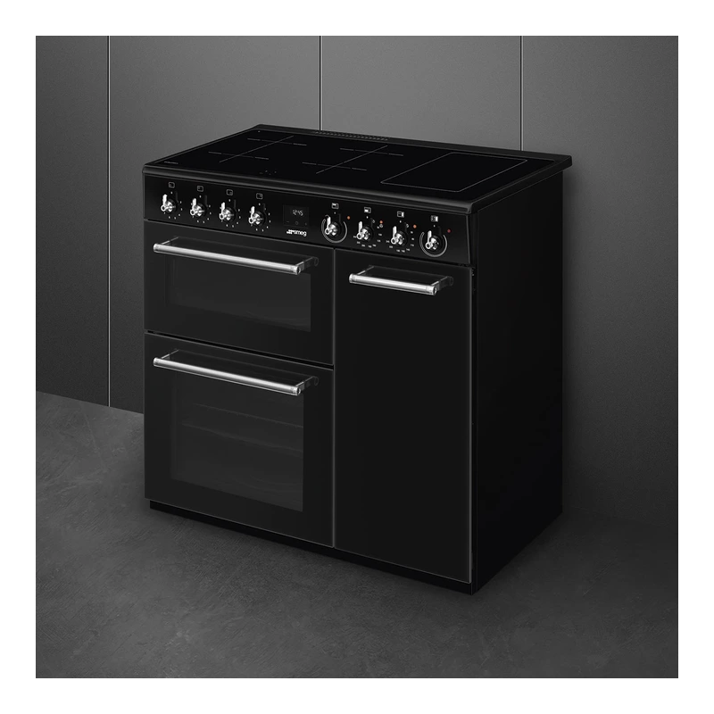 Smeg CX93IMBL Concert Induction Range Cooker