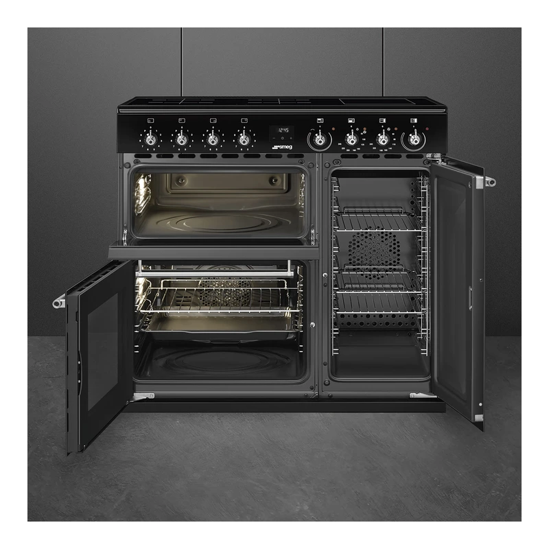 Smeg CX93IMBL Concert Induction Range Cooker