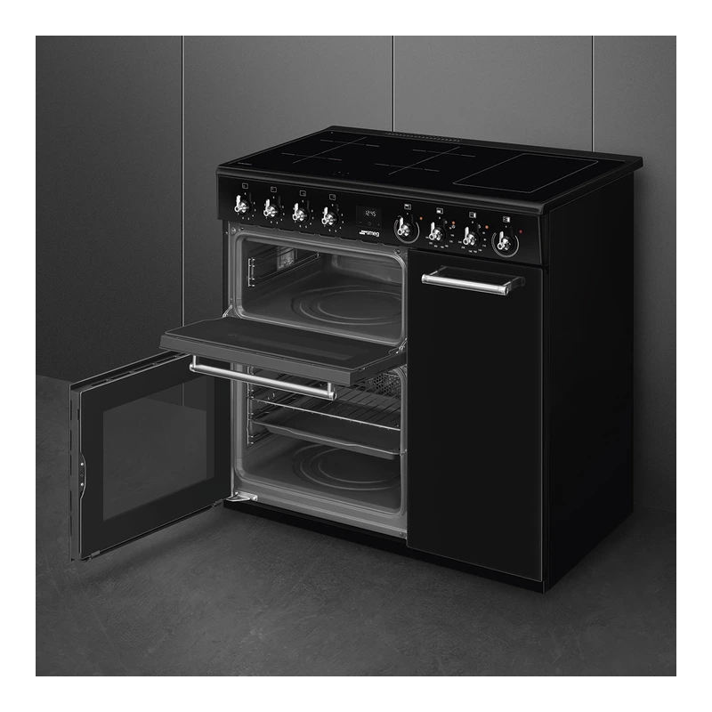 Smeg CX93IMBL Concert Induction Range Cooker