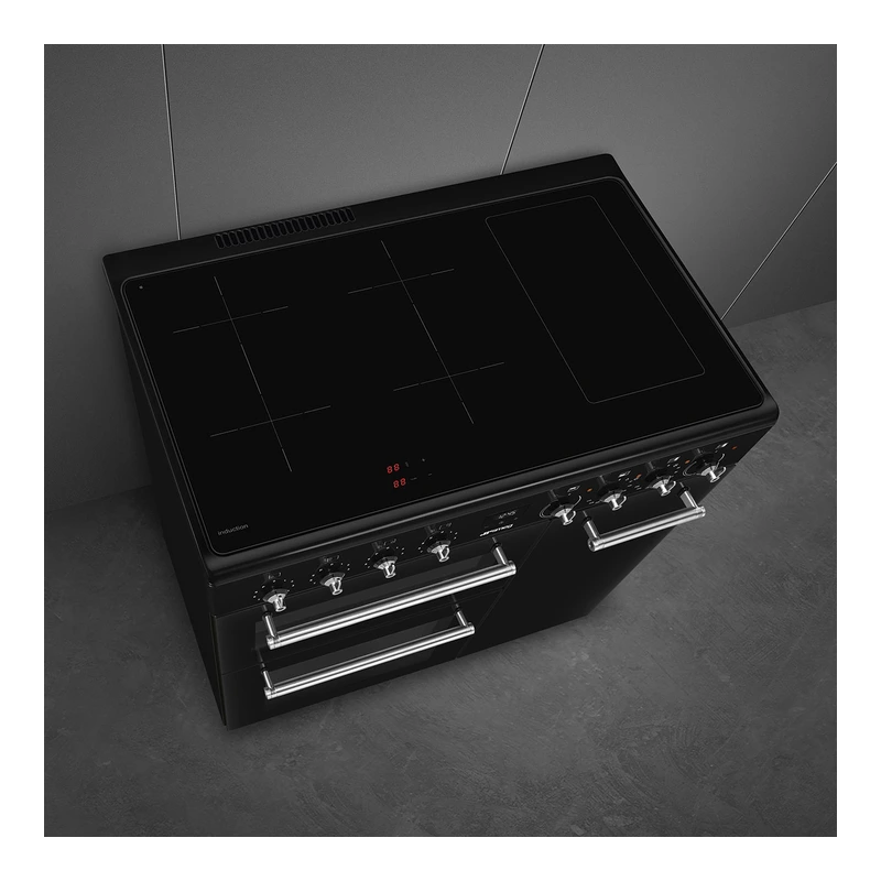 Smeg CX93IMBL Concert Induction Range Cooker