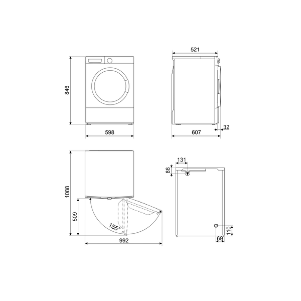 Smeg Heat Pump Dryer