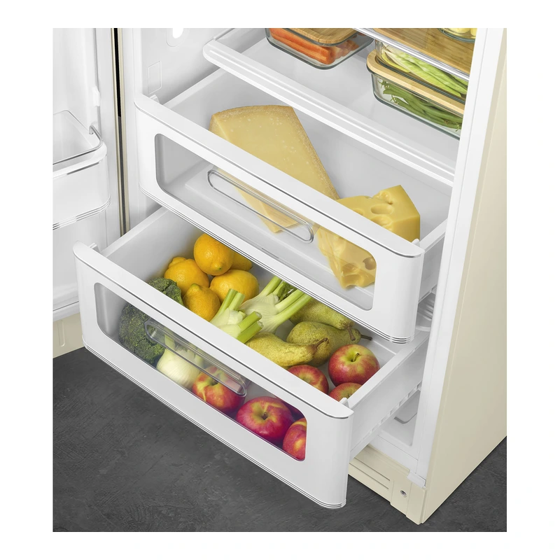 Smeg FAB28LCR6UK 50's Style Fridge with Icebox