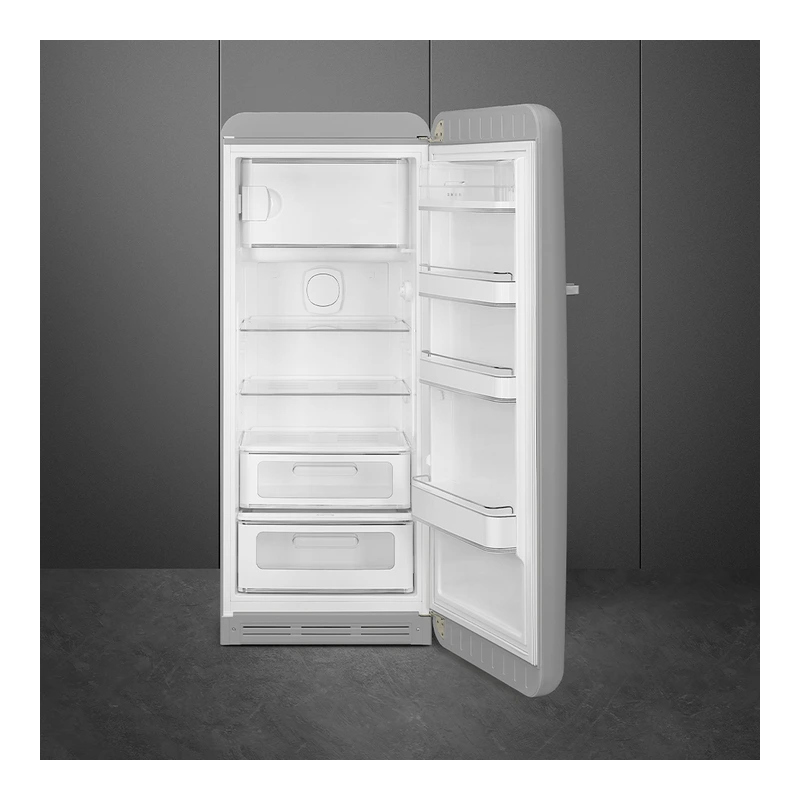 Smeg FAB28RSV6 50's Style Fridge with Icebox