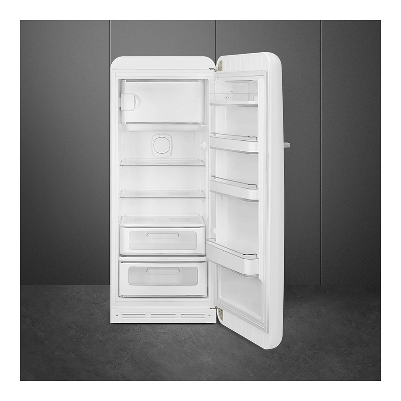 Smeg FAB28RWH6UK 50's Style Fridge with Icebox
