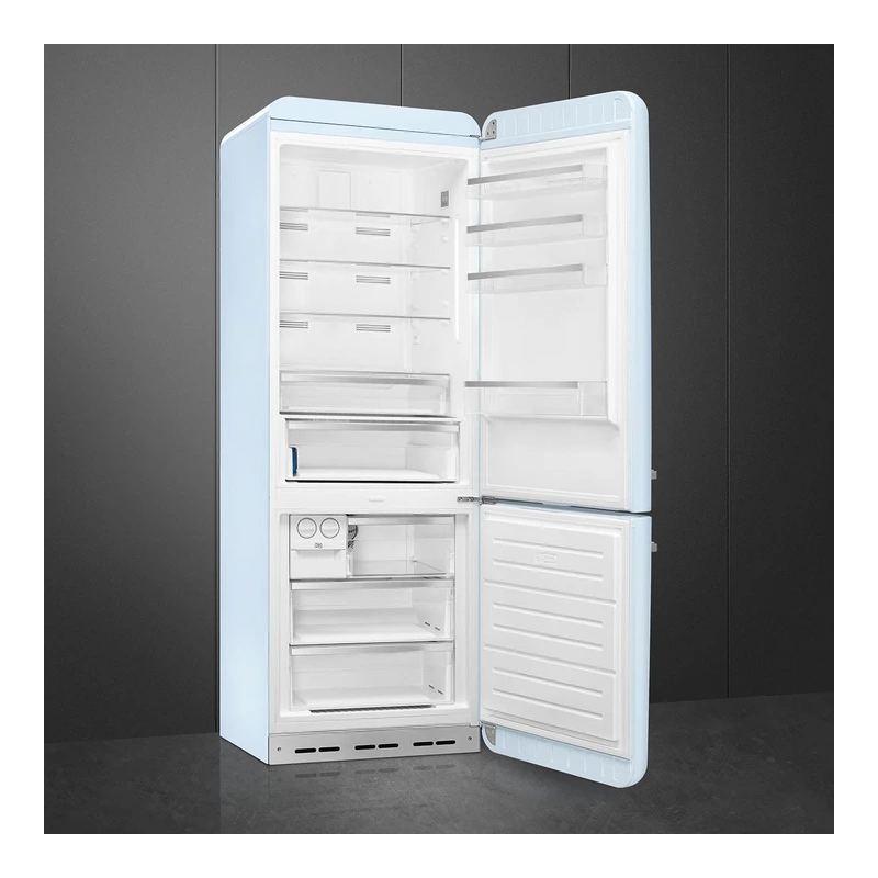 Smeg FAB38RPB6 50's Style Frost Free Fridge Freezer