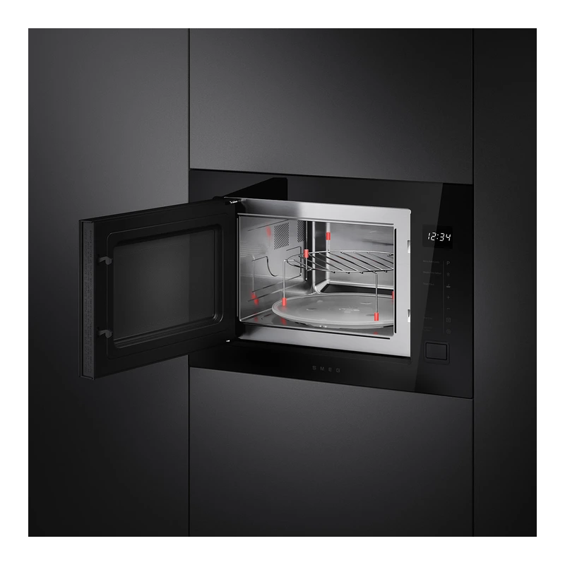 Smeg FMI225BI Musa Microwave inc Grill