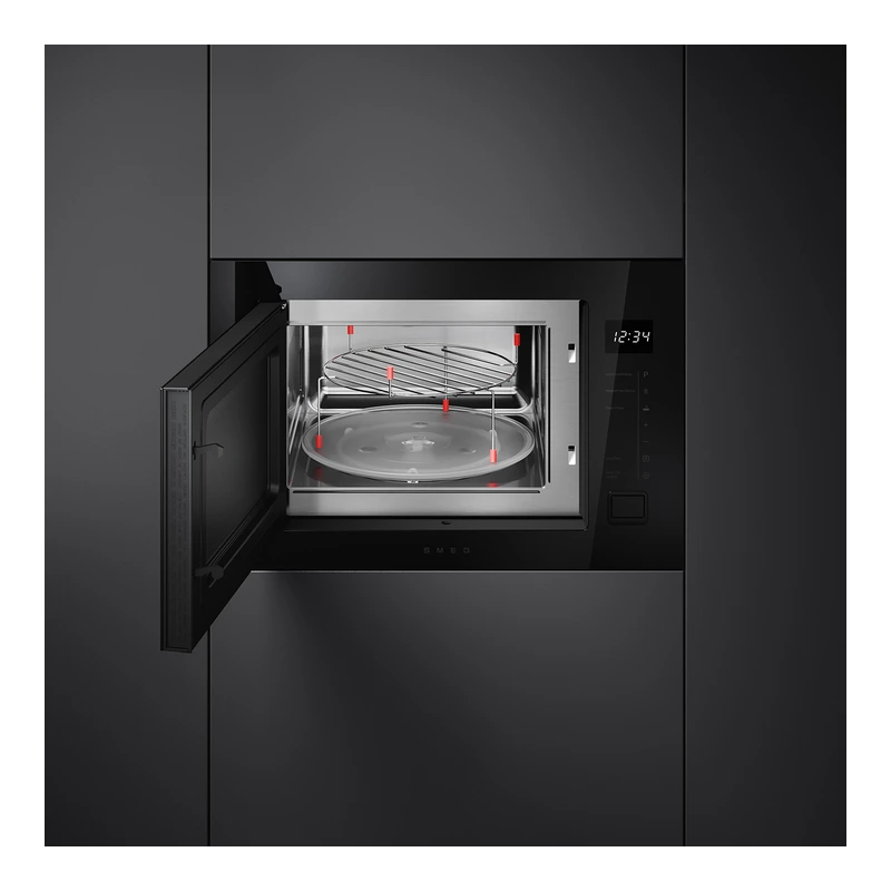 Smeg FMI225BI Musa Microwave inc Grill