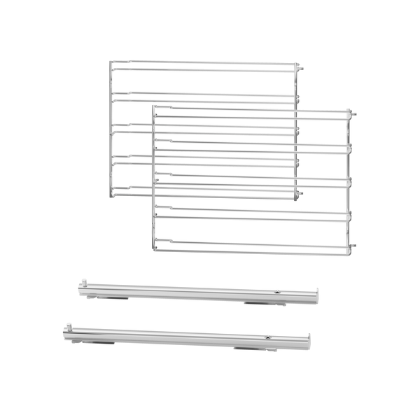 Smeg GTP 1 level telescopic guide rails - partially extractable
