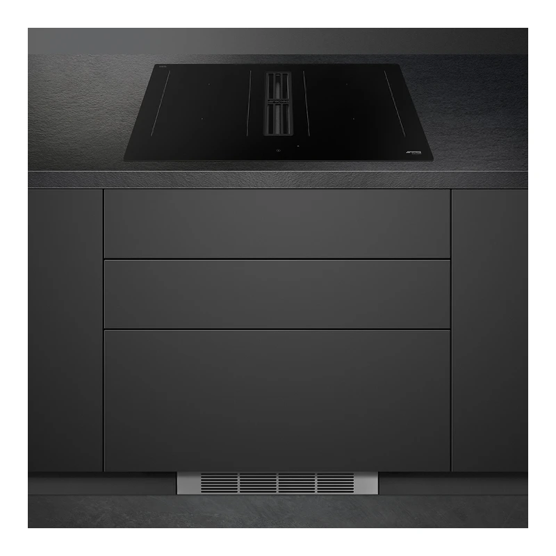 Smeg HOBD382N2 HOBD382MB2 Venting Induction Hob
