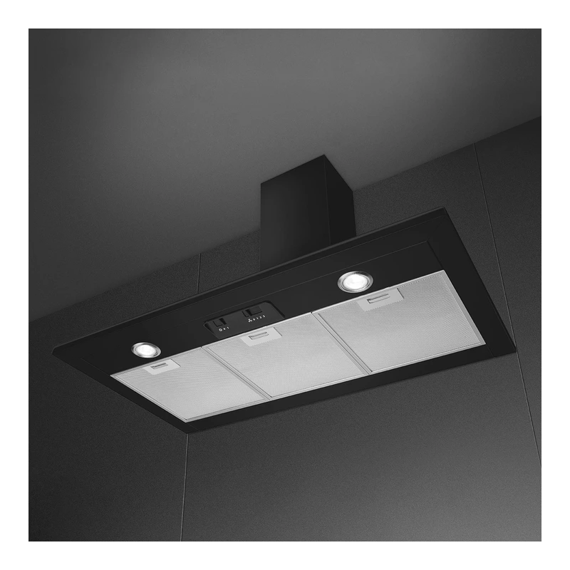 Smeg KSED95MBL Chimney Hood