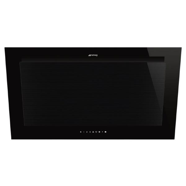 Smeg KV194B3 Linea Angled Chimney Hood