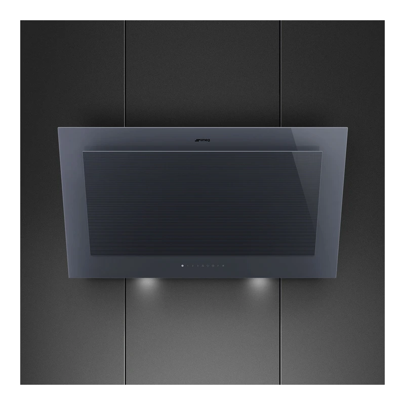 Smeg KV194G Linea Angled Chimney Hood