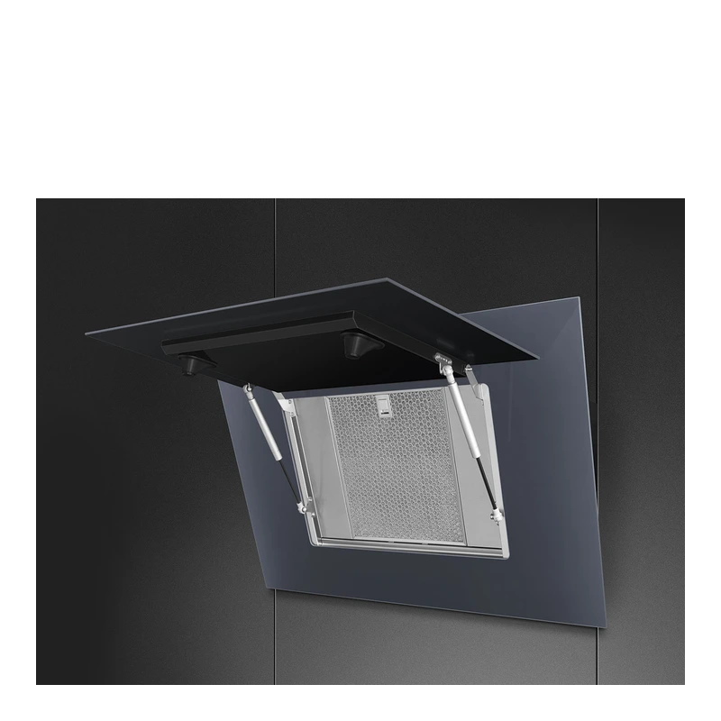 Smeg KV194G Linea Angled Chimney Hood