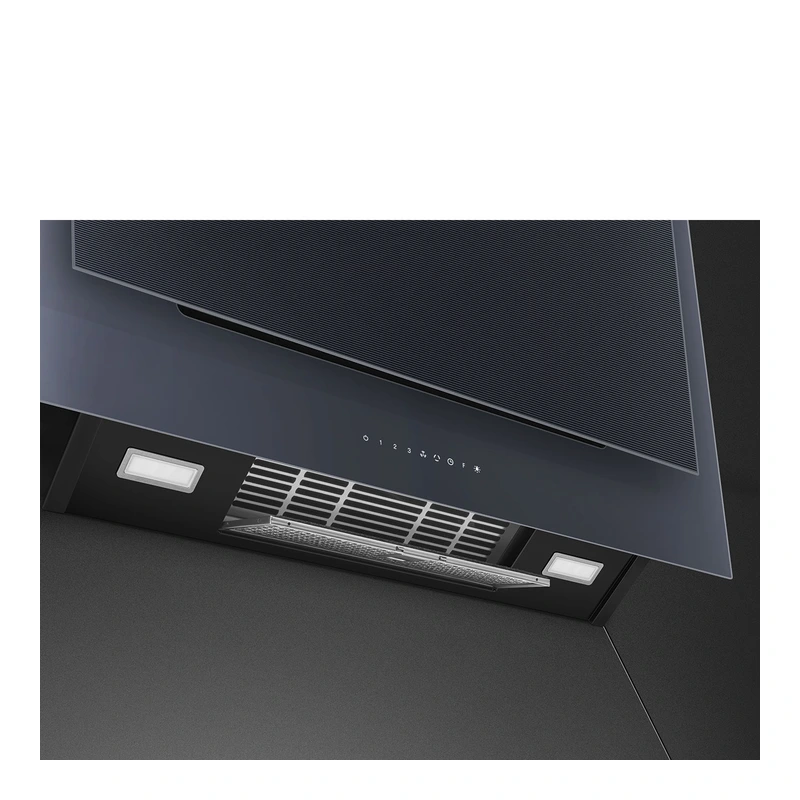 Smeg KV194G Linea Angled Chimney Hood