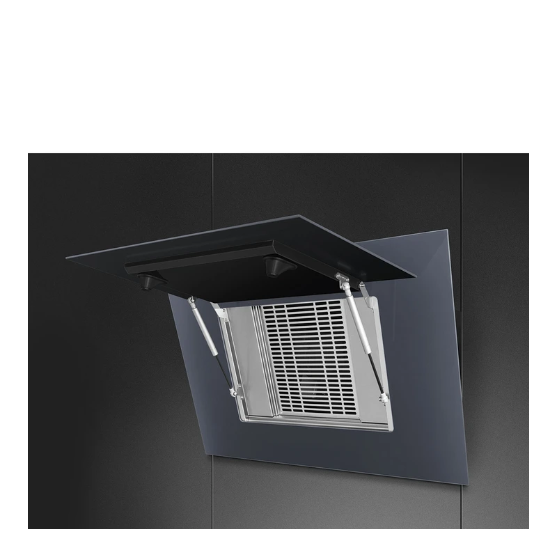 Smeg KV194G Linea Angled Chimney Hood