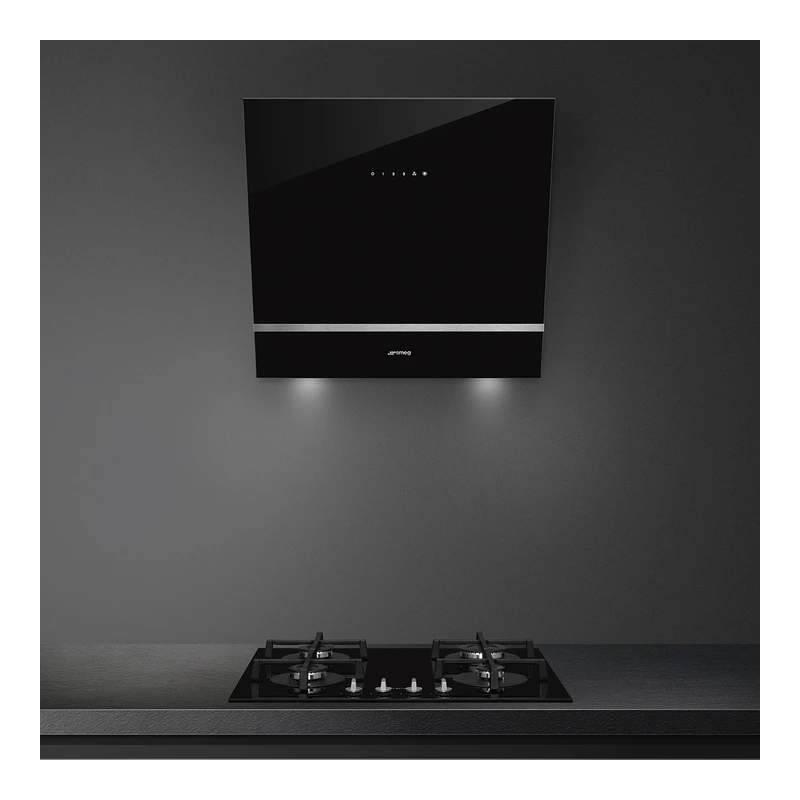 Smeg KV26N Angled Chimney Hood