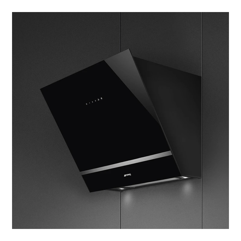 Smeg KV26N Angled Chimney Hood