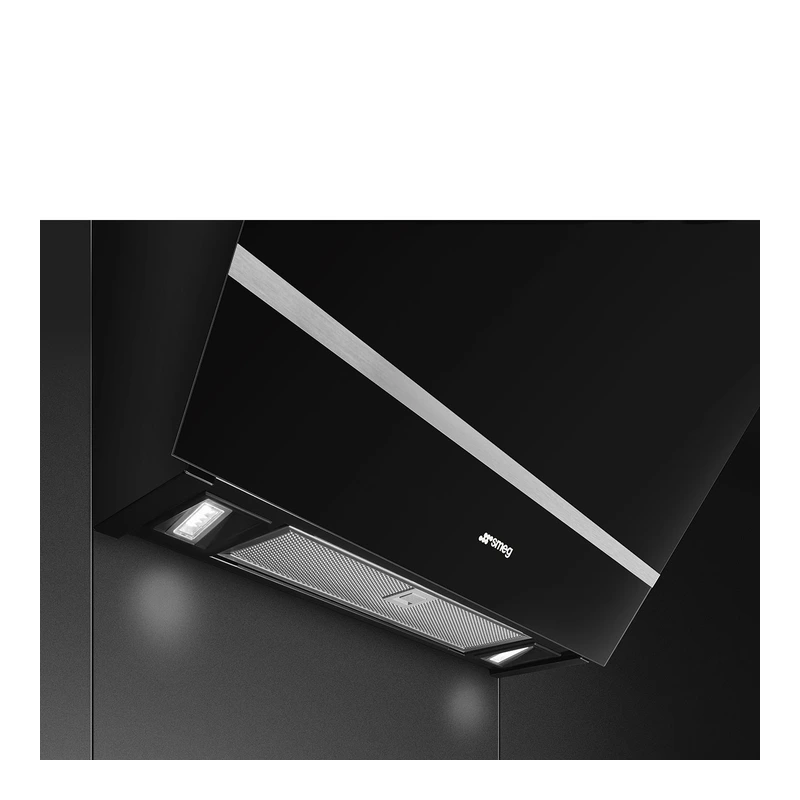Smeg KV26N Angled Chimney Hood