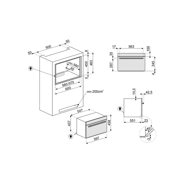 Smeg Dolce Stil Novo Blast Chiller