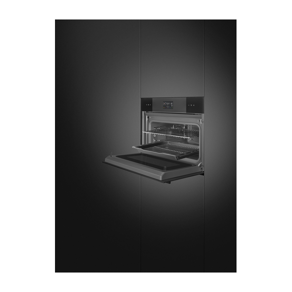 Smeg SO4102M1B3 Linea Microwave Combi