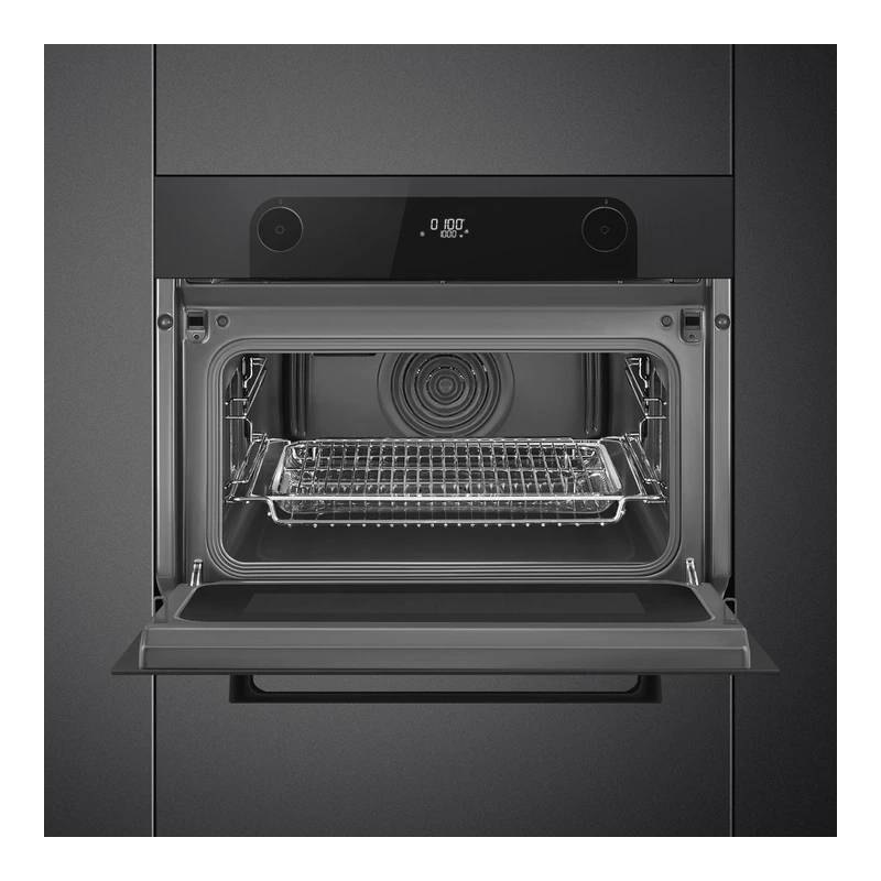 Smeg SO4201M1BI Musa Microwave Combi