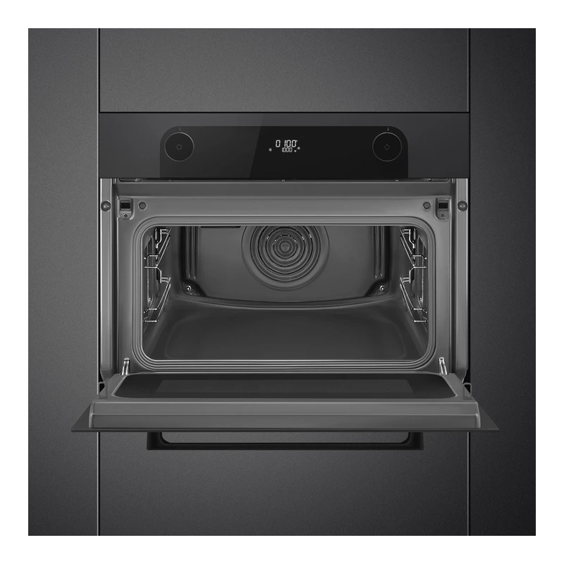 Smeg SO4201M1BI Musa Microwave Combi