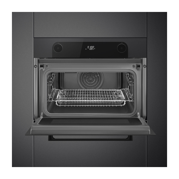 Smeg SO4201M1BI Musa Microwave Combi