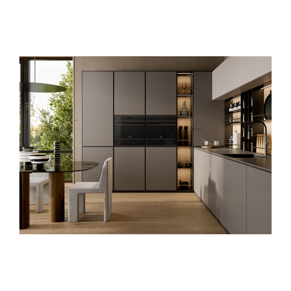 Smeg SO4604S4PNR Dolce Stil Novo Steam Combi