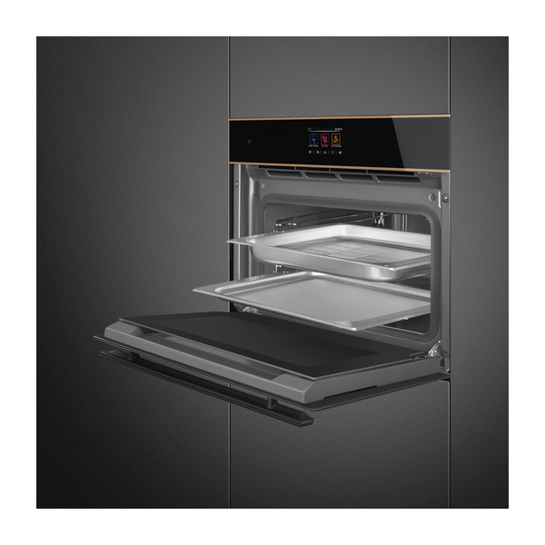 Smeg SO4604S4PNR Dolce Stil Novo Steam Combi