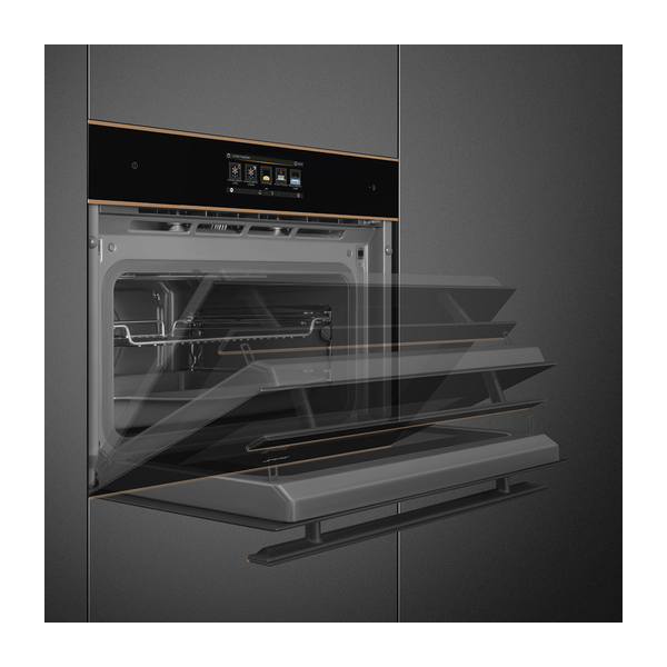 Smeg SO4606WAPNR MicrDolce Stil Novo Omnichef Compact Oven