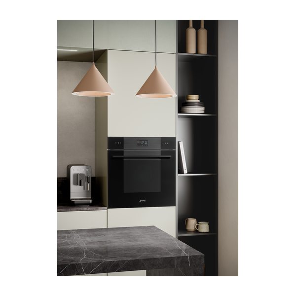 Smeg SO6102M2B3 Linea Single Oven inc Microwave