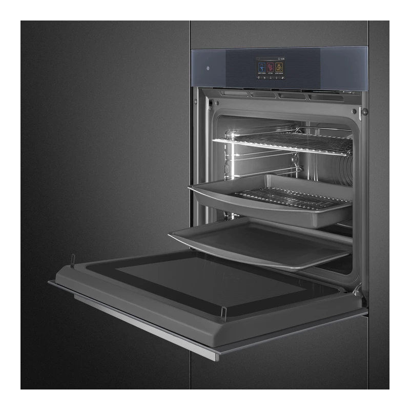 Smeg SO6104AP Linea Omnichef Single Oven